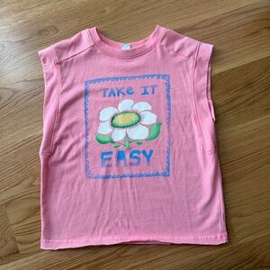 Sleeveless Muscle Graphic T-Shirt | Old Navy | NWOT!